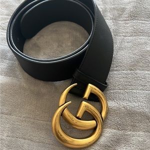 Gucci GG belt gold